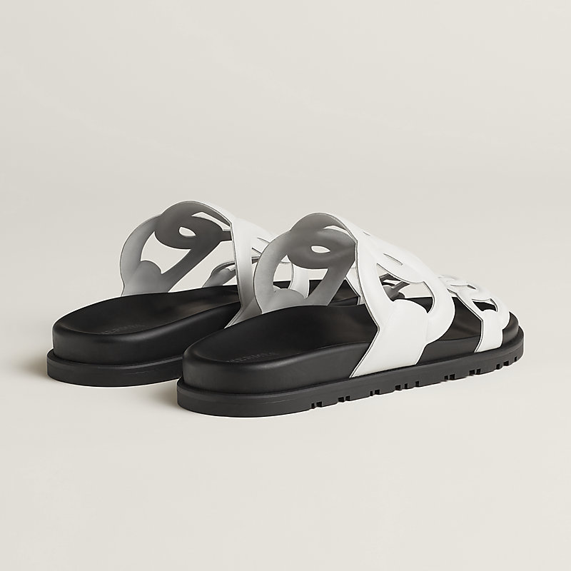 Extra sandal - White | Hermès Belgium